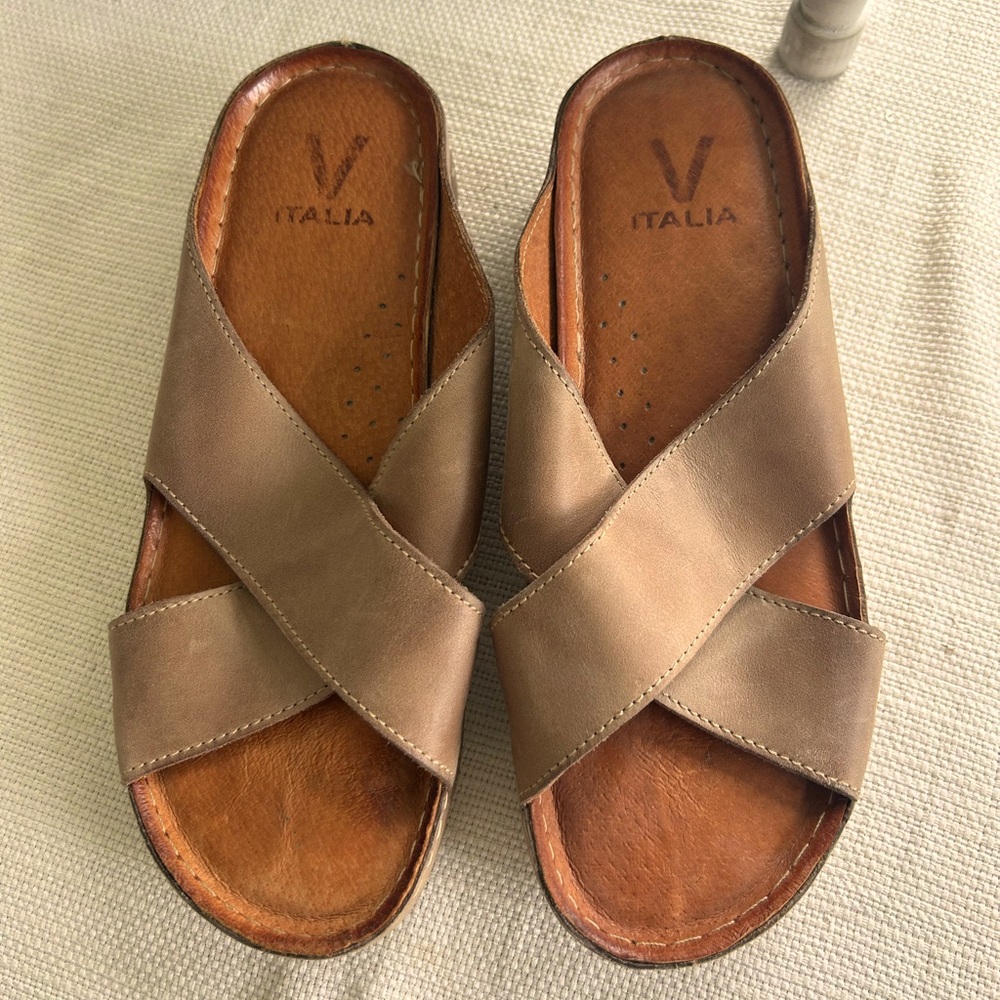 V Italia Sandals sized 37 (6.5 US)
